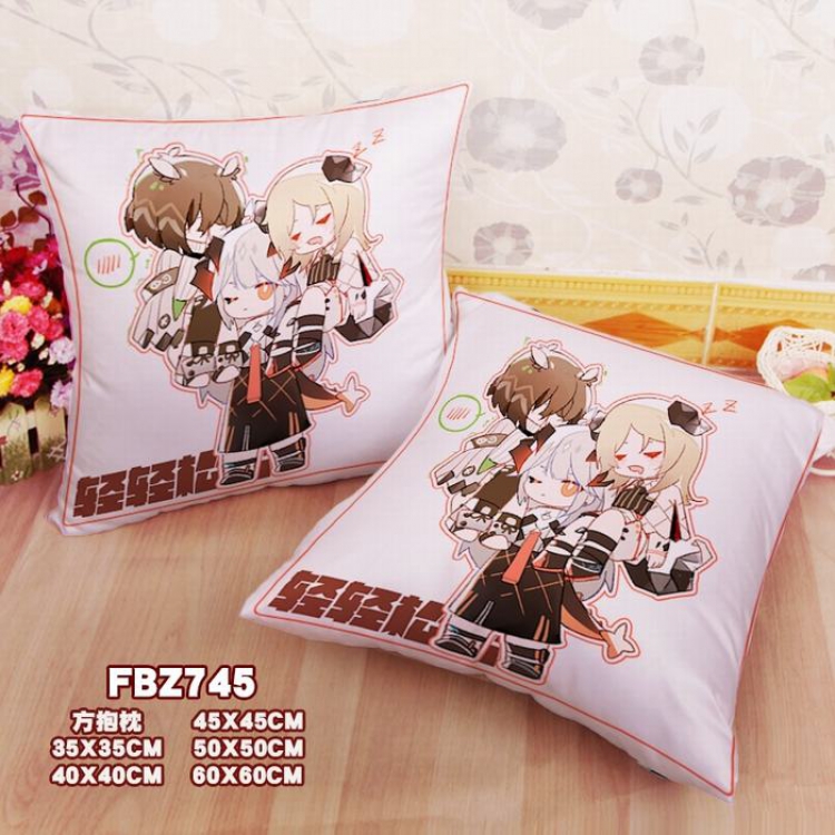 Arknights  Square universal double-sided full color pillow cushion 45X45CM FBZ745