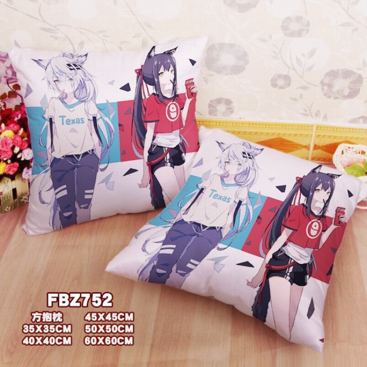 Arknights  Square universal double-sided full color pillow cushion 45X45CM FBZ752