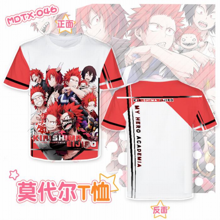 My Hero Academia  Full color modal T-shirt short sleeve XS-5XL MDTX046