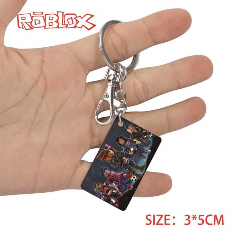 Metaverse-3 Anime Acrylic Color Map Keychain Pendant