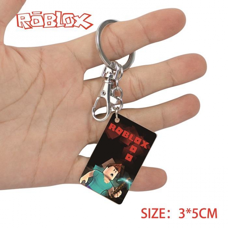 Metaverse-4 Anime Acrylic Color Map Keychain Pendant