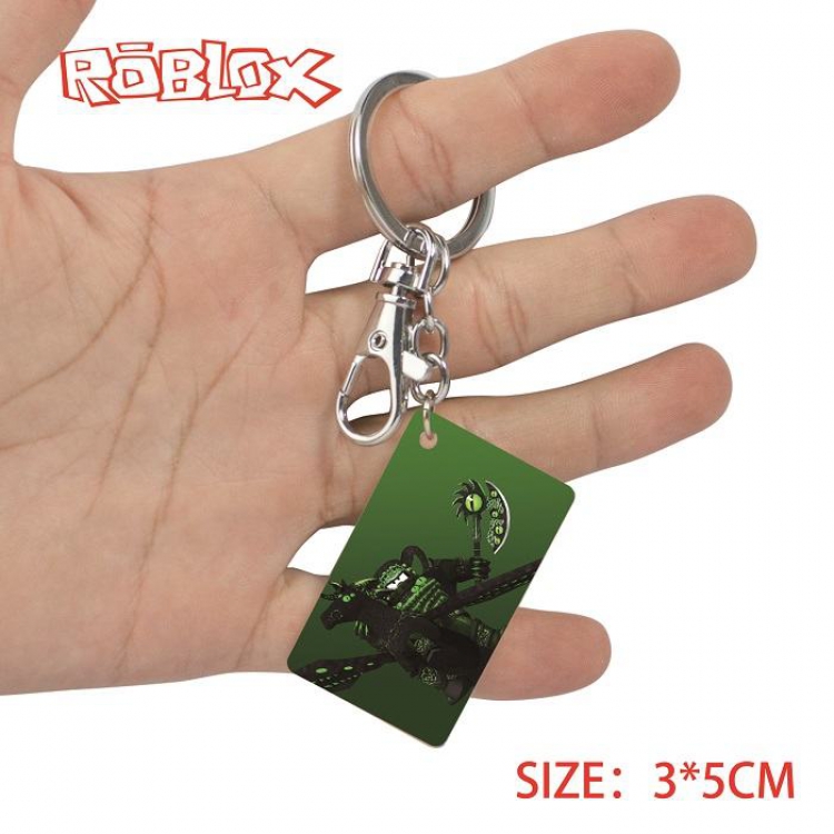 Metaverse-9 Anime Acrylic Color Map Keychain Pendant