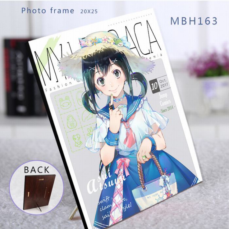 MBH163--My Hero Academia Anime wood board painting(Can be customized for a single model)20X25CM