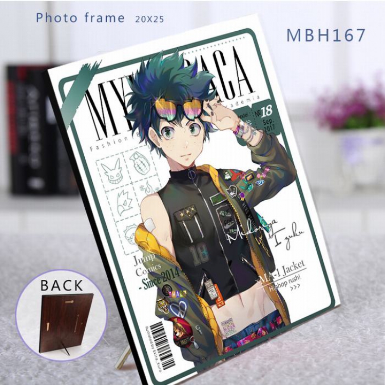 MBH167--My Hero Academia Anime wood board painting(Can be customized for a single model)20X25CM