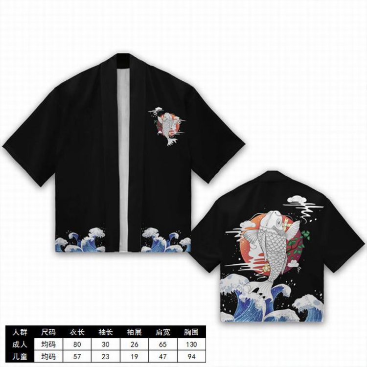 Demon Slayer Kimets Anime and wind feather woven short-sleeved T-shirt (Can be customized for a single model) Adult styl