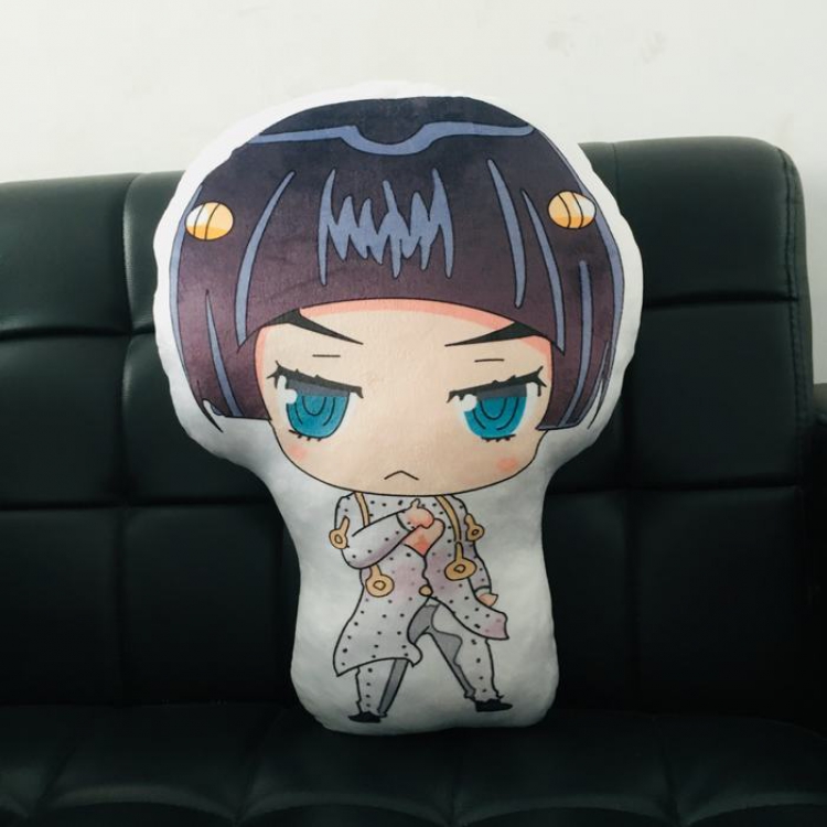 JoJos Bizarre Adventure Kujo Jotaro Plush toy cushion shaped pillow doll 45CM 330G