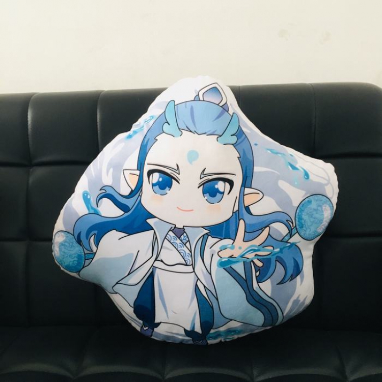 Ne Zha Plush toy cushion shaped pillow doll 45CM 330G
