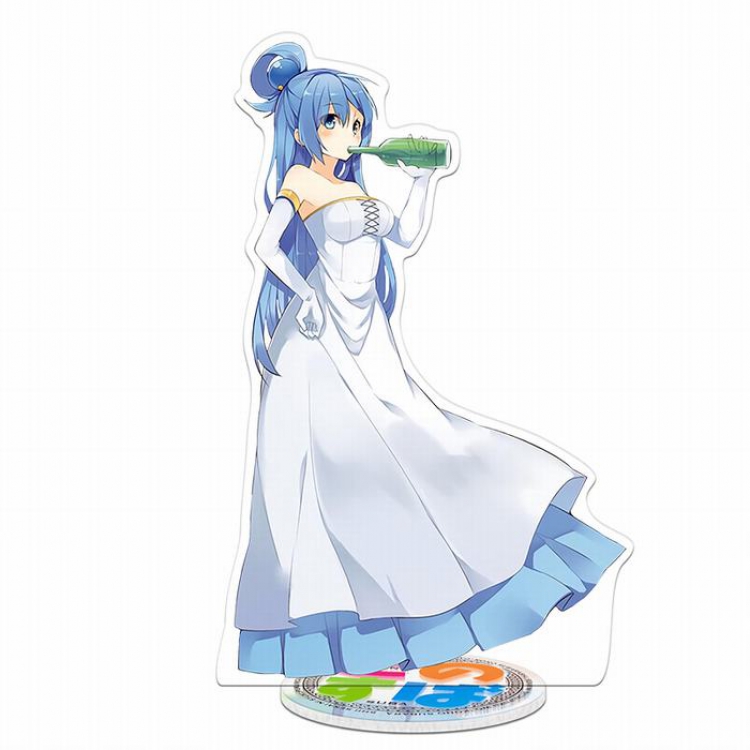 Kono Subarashii Sekai Ni Shukufuku Wo !  Aqua Acrylic Standing Plates