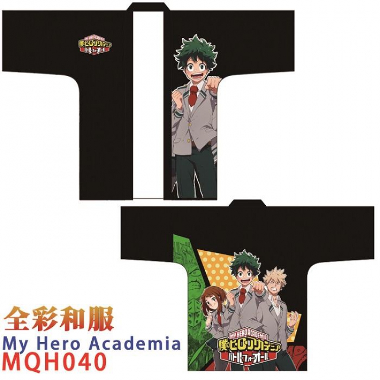 My Hero Academia haori cloak cos kimono Free Size Book two days in advance cos dress MQH040