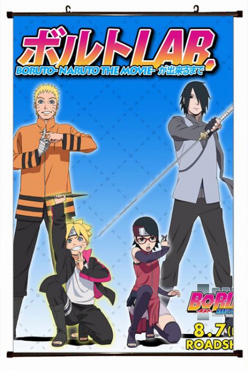 Naruto Plastic pole cloth painting Wall Scroll 60X90CM preorder 3 days H7-228 NO FILLING