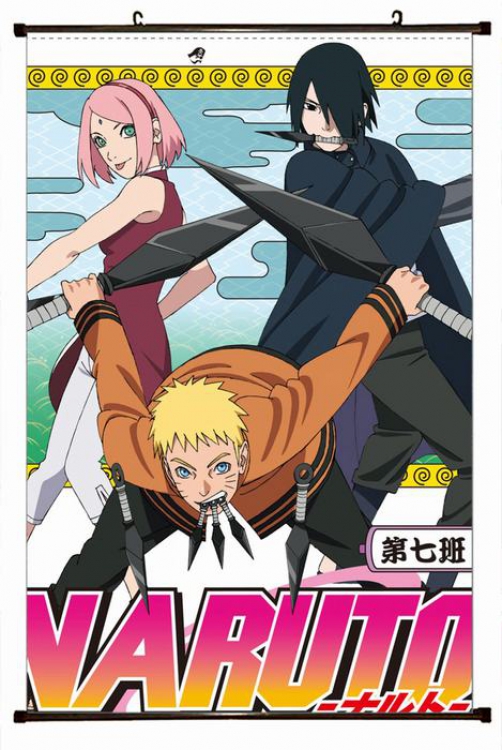 Naruto Plastic pole cloth painting Wall Scroll 60X90CM preorder 3 days H7-236 NO FILLING