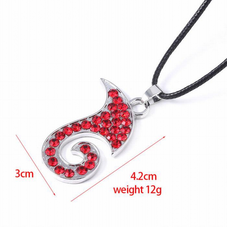 Ne Zha Red hook jade Fire Alloy Necklace Pendant 3X4.2CM price for 5 pcs12G