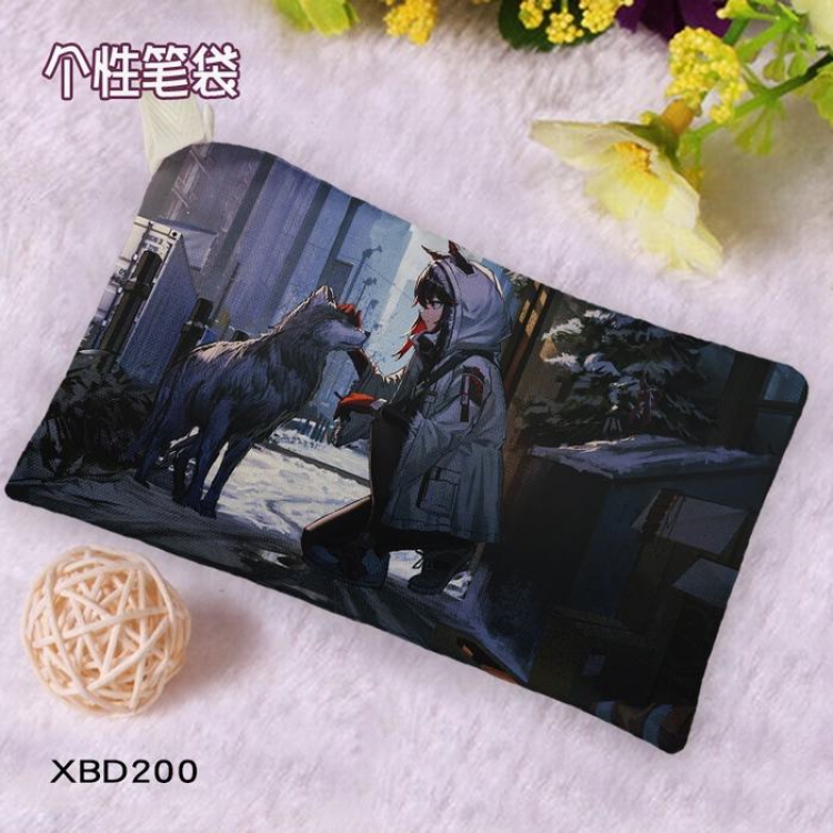 Arknights Anime Oxford cloth pencil case Pencil Bag 12X23CM price for 5 pcs XBD-200