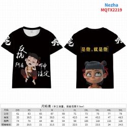 Nezha Full color short sleeve ...