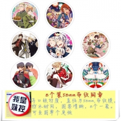 Hetalia-2 Brooch Price For 8 P...