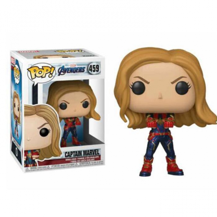 FUNKO POP 459 The avengers allianc Captain Marvel Boxed Figure Decoration Model