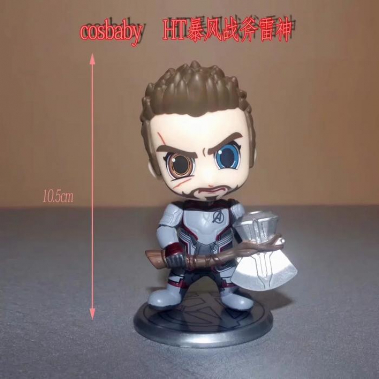 HT Stormbreaker Thor Shaking head doll car doll Boxed Figure Decoration Model 10.5CM 0.14KG 10X7X15CM