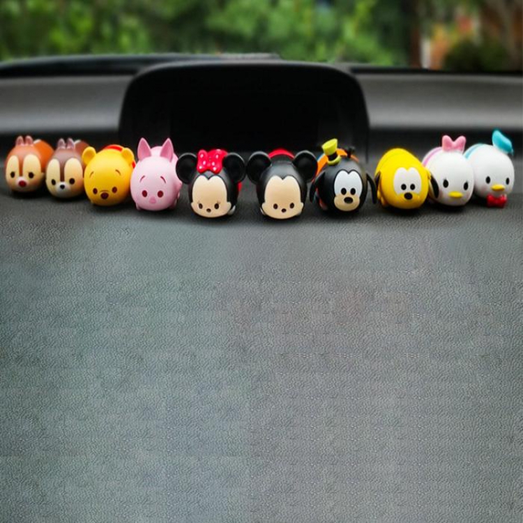 Jenga-Style B a set of ten Car doll Transparent Bagged Figure Decoration Model