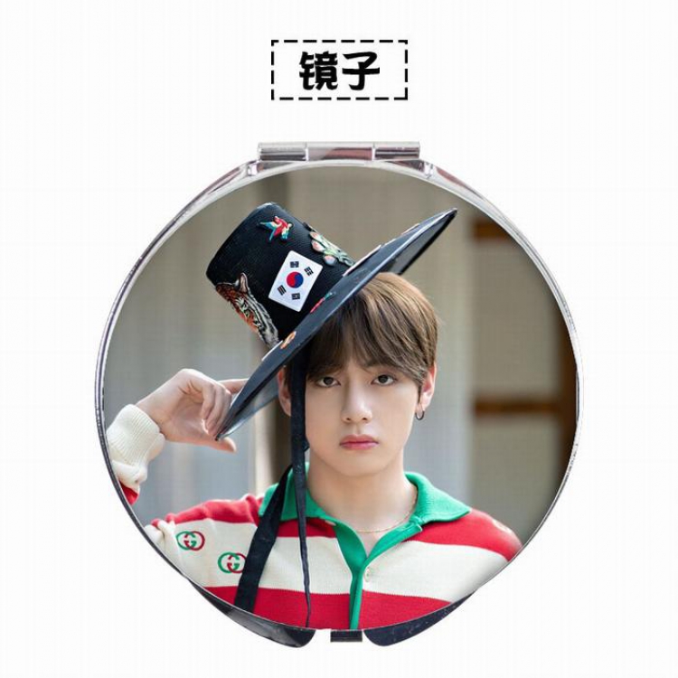 BTS V Mirror makeup mirror Diameter 7CM price for 10 pcs