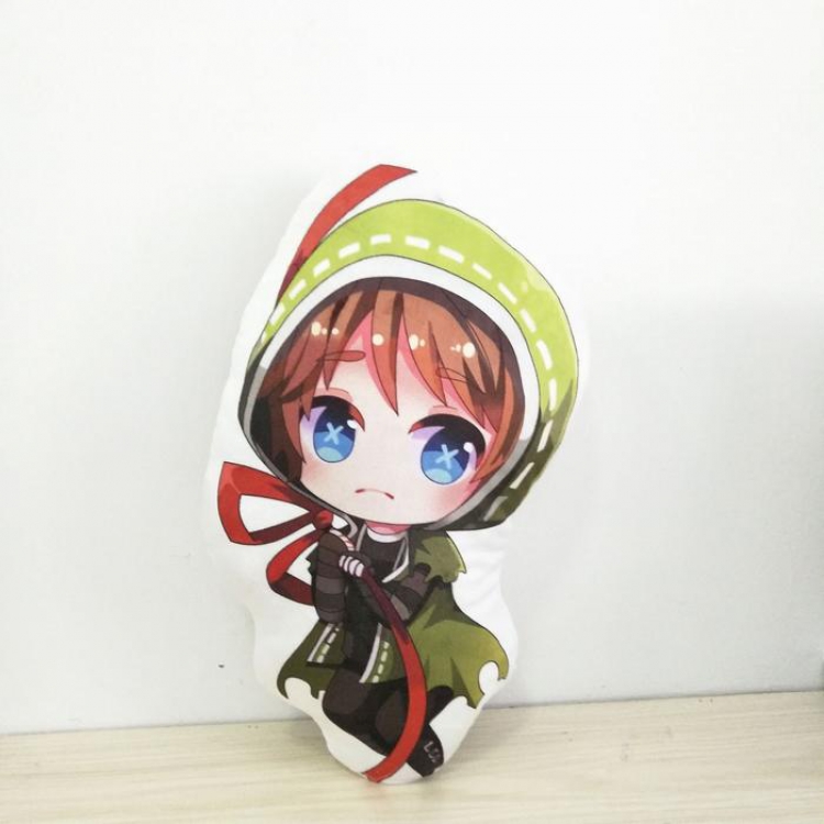Identity V Mercenary Full color plush shaped pillow 45CM 0.3KG(Can be customized for a single model)