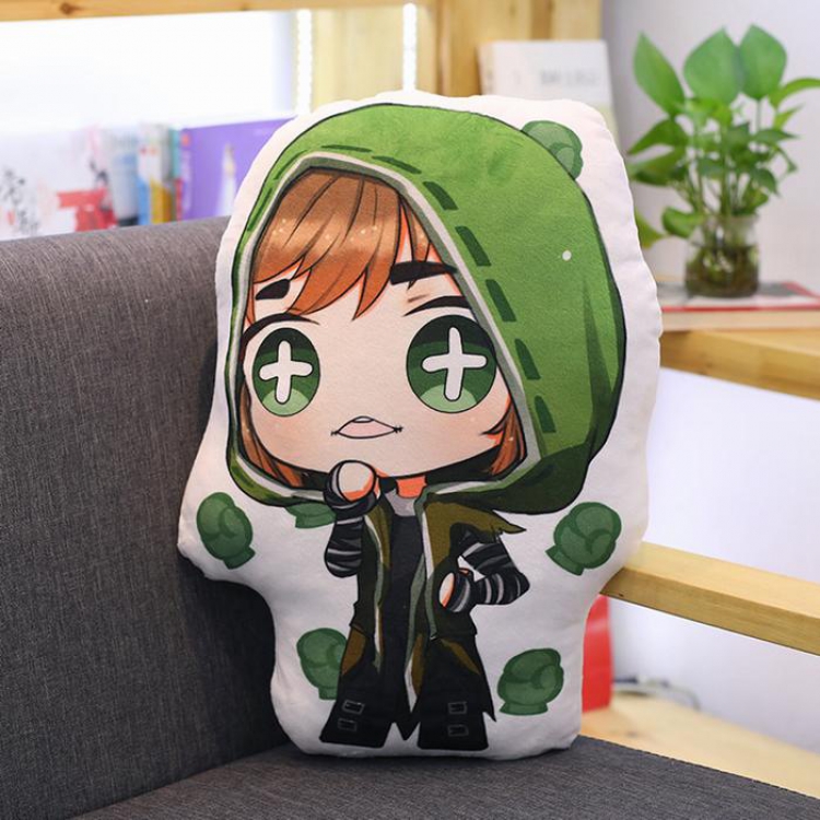 Identity V Mercenary Full color plush shaped pillow 45CM 0.8KG(Can be customized for a single model)