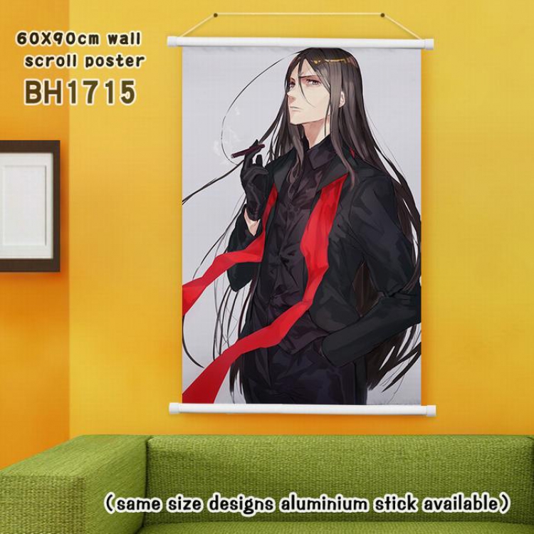 BH-1680 Lord EI-Melloill Case Files White Plastic rod Cloth painting Wall Scroll 40X60CM(Can be customized for a single 