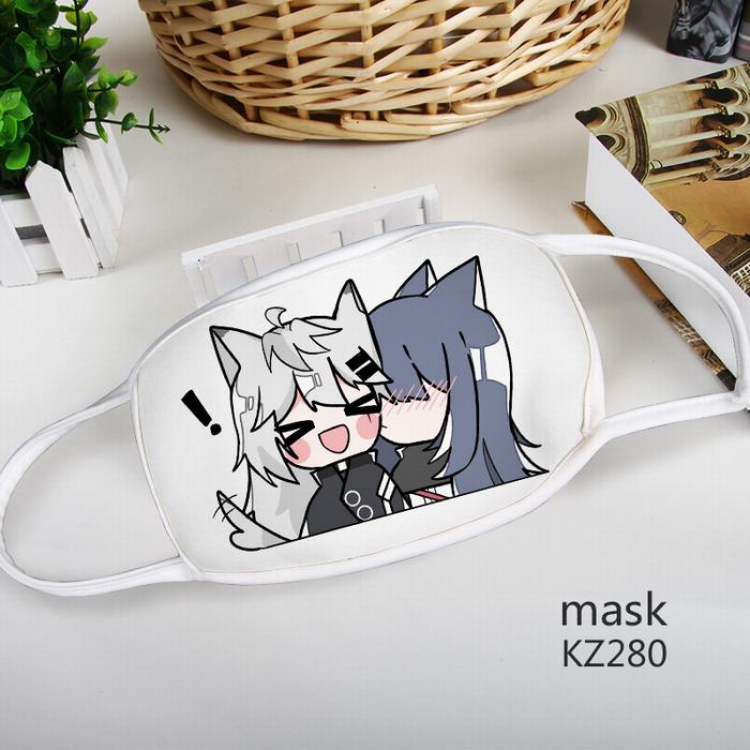 Arknights Color printing Space cotton Mask price for 5 pcs KZ280