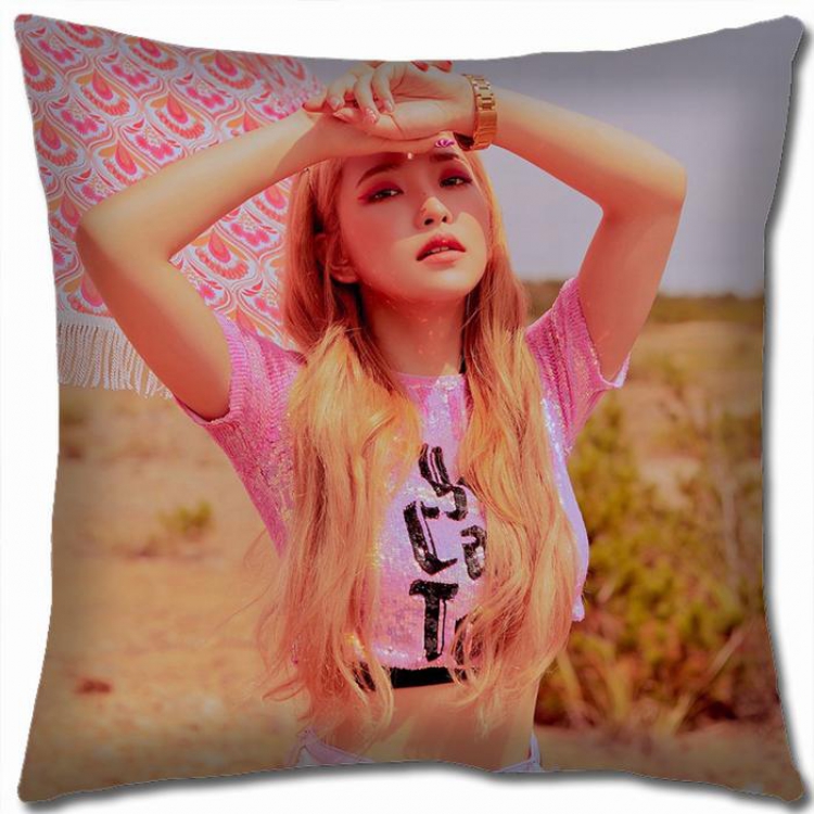 Red Velvet Square universal double-sided full color pillow cushion 45X45CM-RV-49 NO FILLING