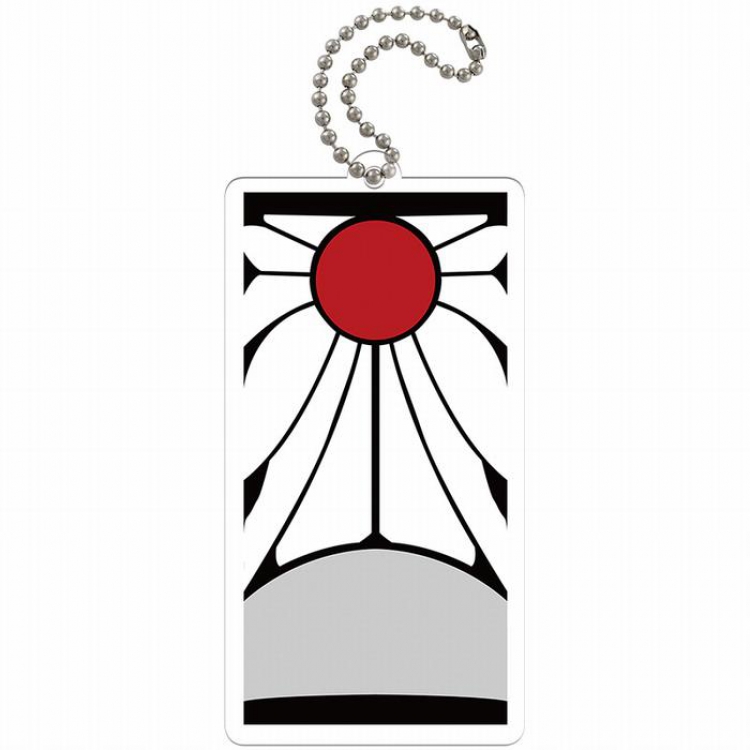 Demon Slayer Kimets Acrylic keychain pendant 9-10CM Style A