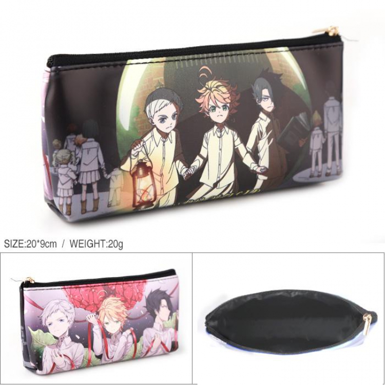 The Promised Neverla Full color PU zipper student pencil bag storage bag cosmetic bag