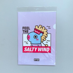 BTS BT21 Pony Cartoon folder f...