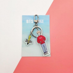 BTS  JIMIN Cartoon keychain WO...