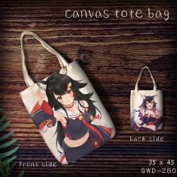 GWD260-ōkami Mio Canvas tote b...