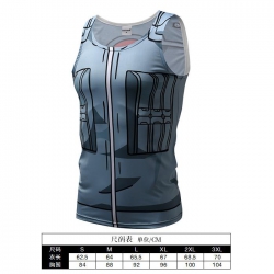 Naruto Cartoon Print Muscle Ve...