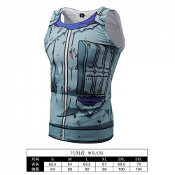 Naruto Cartoon Print Muscle Ve...