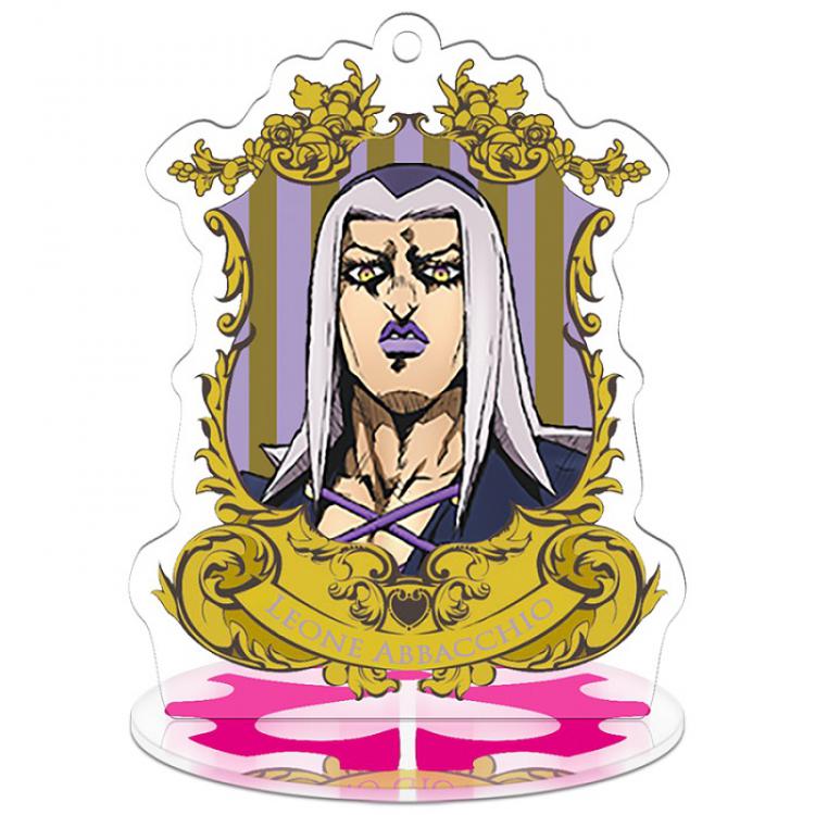 JoJos Bizarre Adventure-6 Q version Small Standing Plates Acrylic keychain pendant 9-10CM