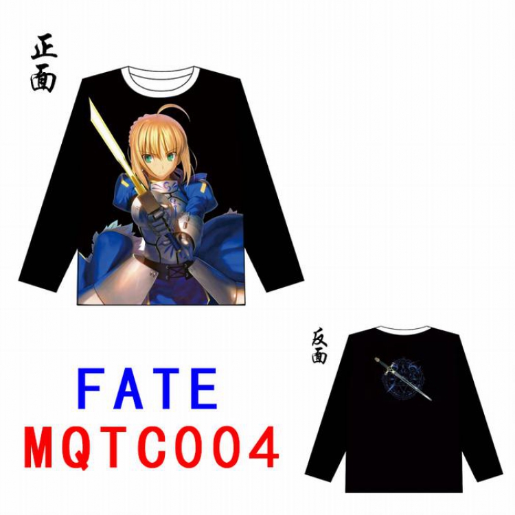 FATE  Full color long sleeve t-shirt M L XL XXL XXXL MQTC004