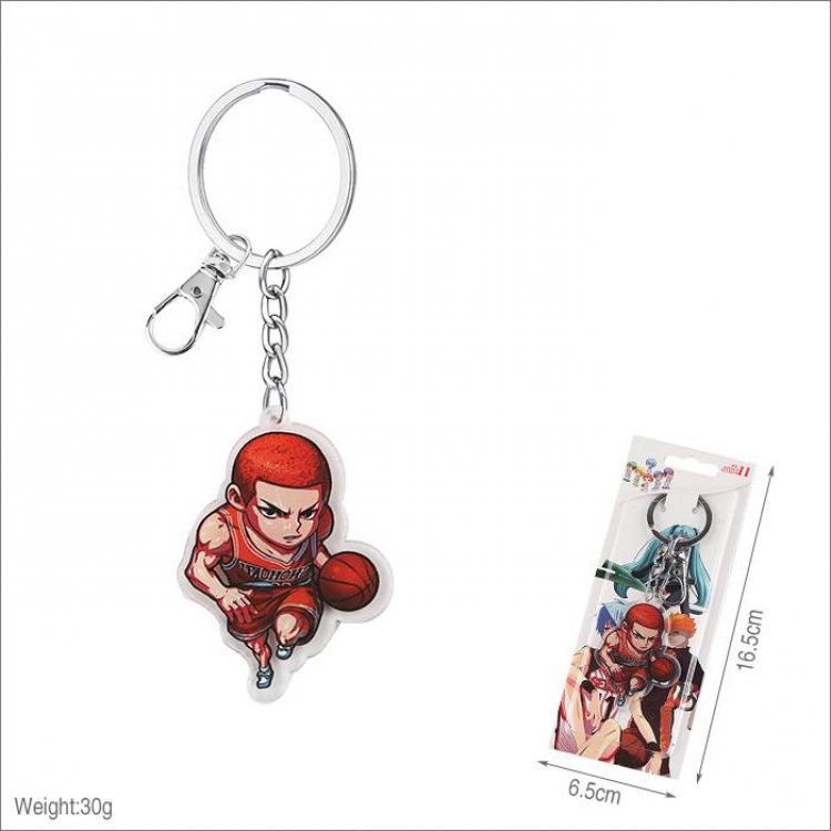 Slam Dunk Acrylic Keychain pendant price for 5 pcs