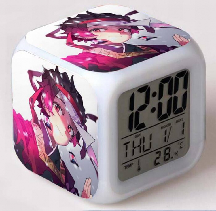 Demon Slayer Kimets-8 Colorful Mood Discoloration Boxed Alarm clock