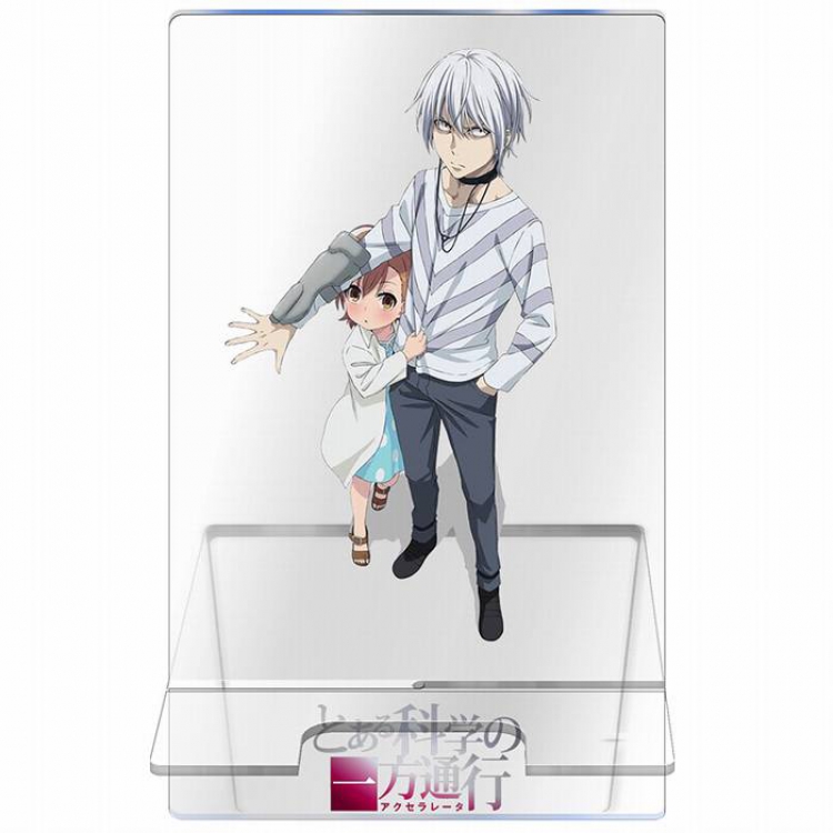 Accelerator Transparent acrylic mobile support bracket 13CM Style A