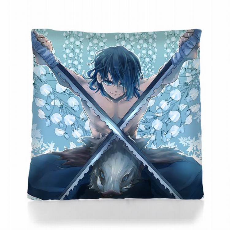 Demon Slayer Kimets-11 Square double-sided full color pillow pillow 45X45CM 500G