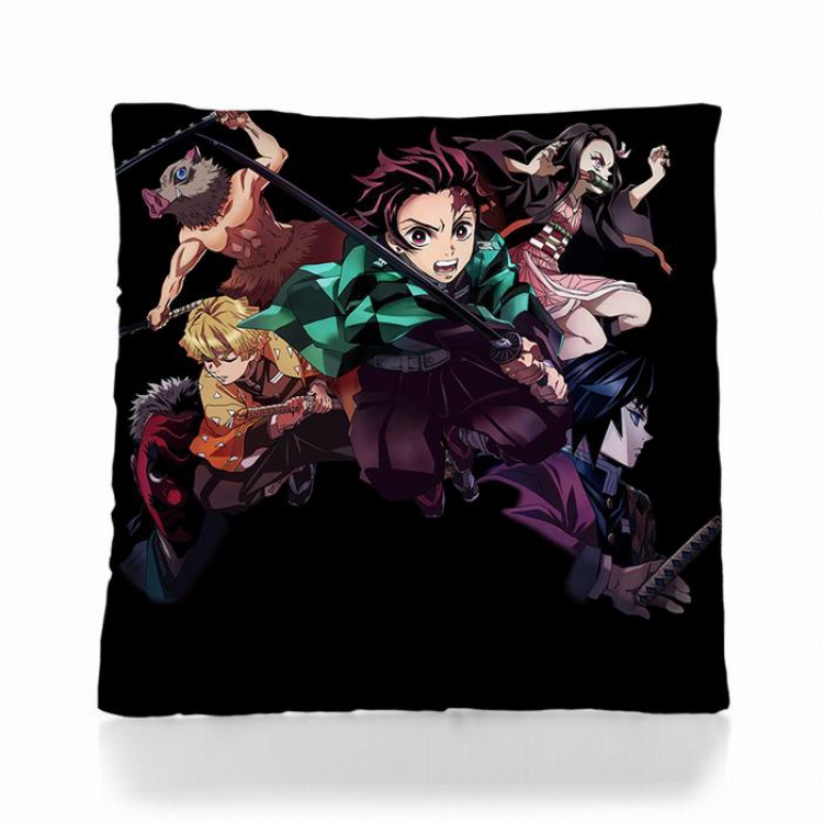 Demon Slayer Kimets-14 Square double-sided full color pillow pillow 45X45CM 500G