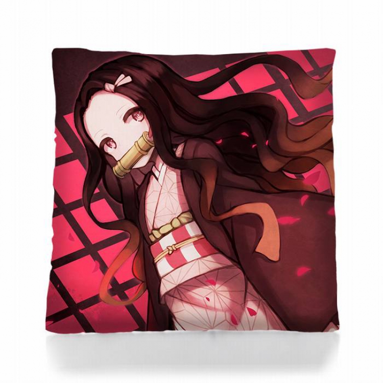 Demon Slayer Kimets-18 Square double-sided full color pillow pillow 45X45CM 500G