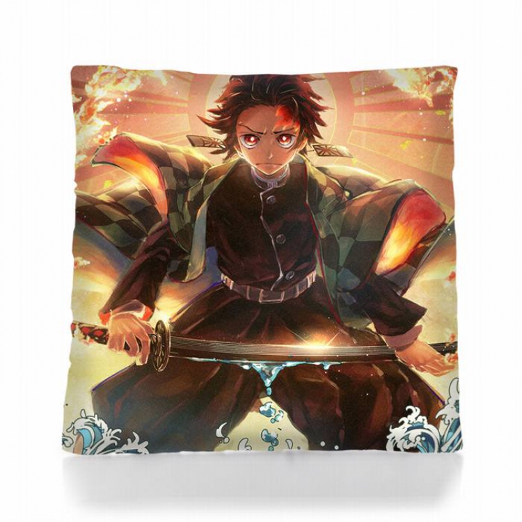 Demon Slayer Kimets-19 Square double-sided full color pillow pillow 45X45CM 500G