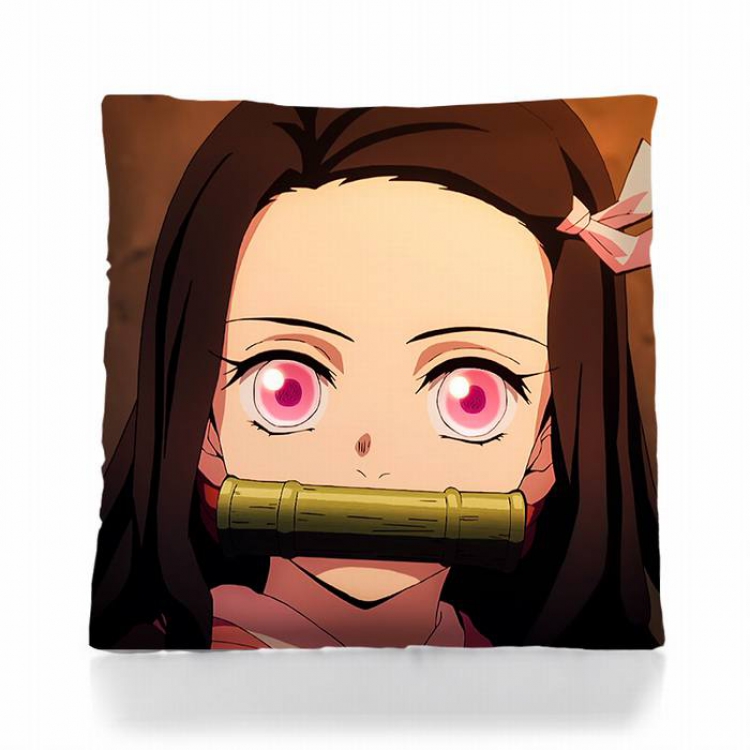 Demon Slayer Kimets-20 Square double-sided full color pillow pillow 45X45CM 500G