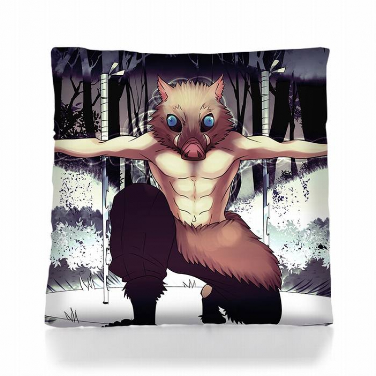 Demon Slayer Kimets-27 Square double-sided full color pillow pillow 45X45CM 500G