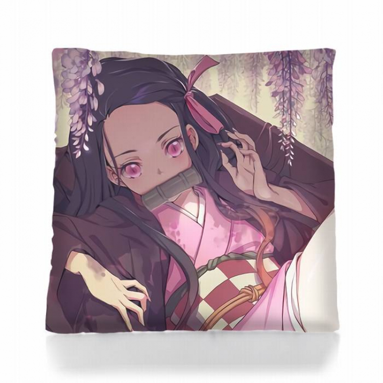 Demon Slayer Kimets-30 Square double-sided full color pillow pillow 45X45CM 500G