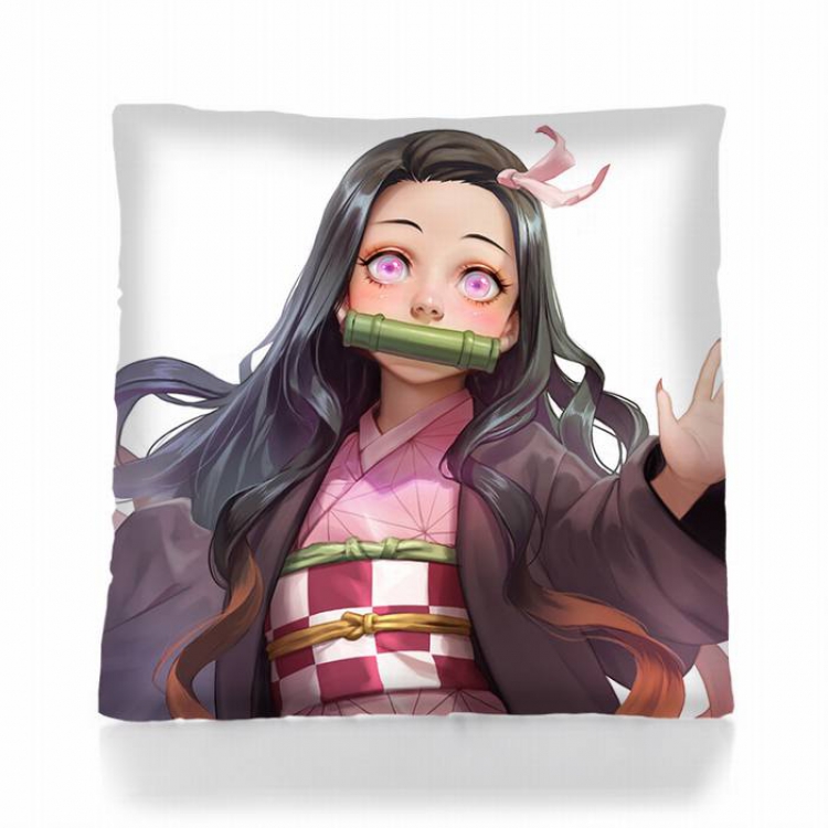 Demon Slayer Kimets-31 Square double-sided full color pillow pillow 45X45CM 500G