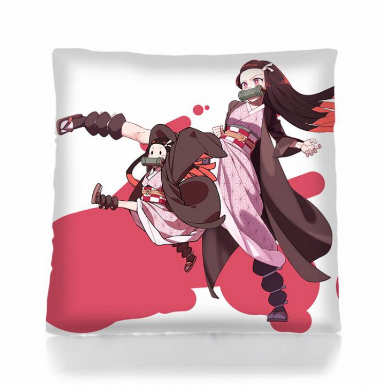 Demon Slayer Kimets-39 Square double-sided full color pillow pillow 45X45CM 500G