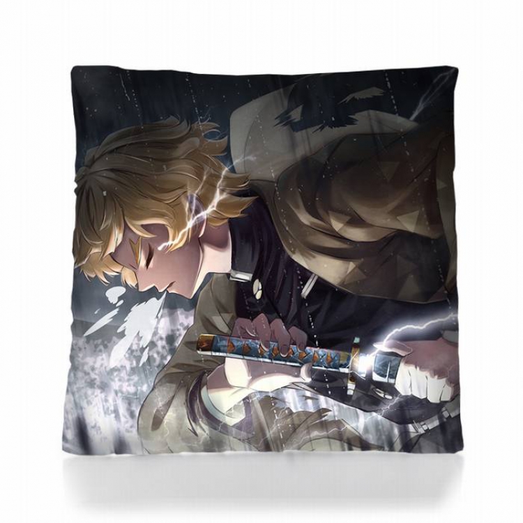 Demon Slayer Kimets-48 Square double-sided full color pillow pillow 45X45CM 500G